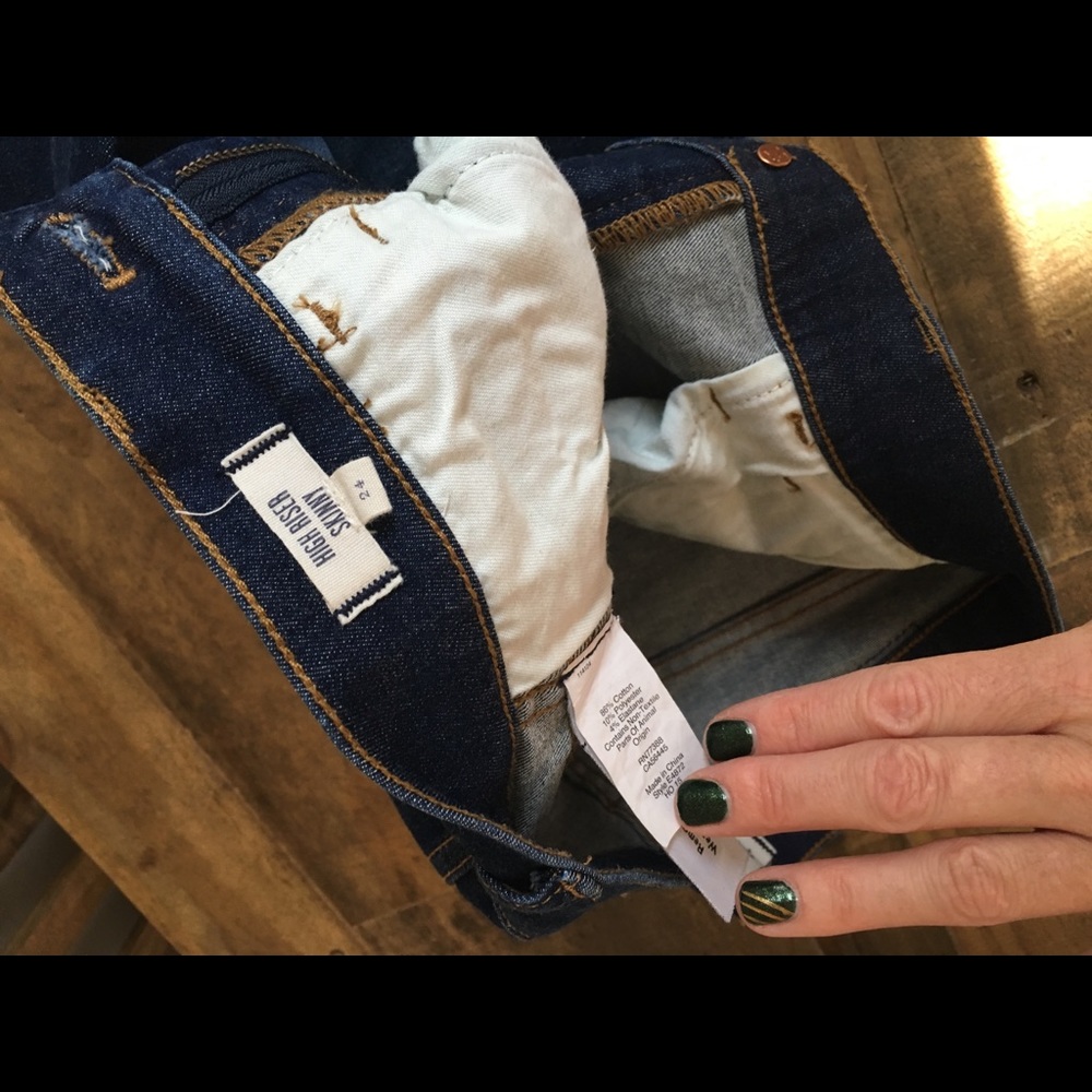 Madewell High Riser Skinny sz24